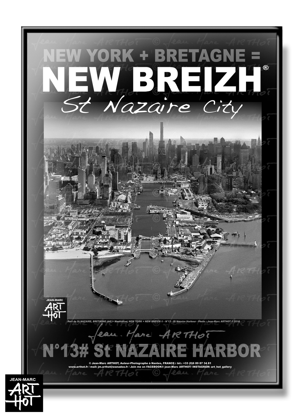 arthot-photo-art-b&w-new-york-bretagne-newbreizh-013-loire-atlantique-44-saint-nazaire-port-aero-AFFICHE